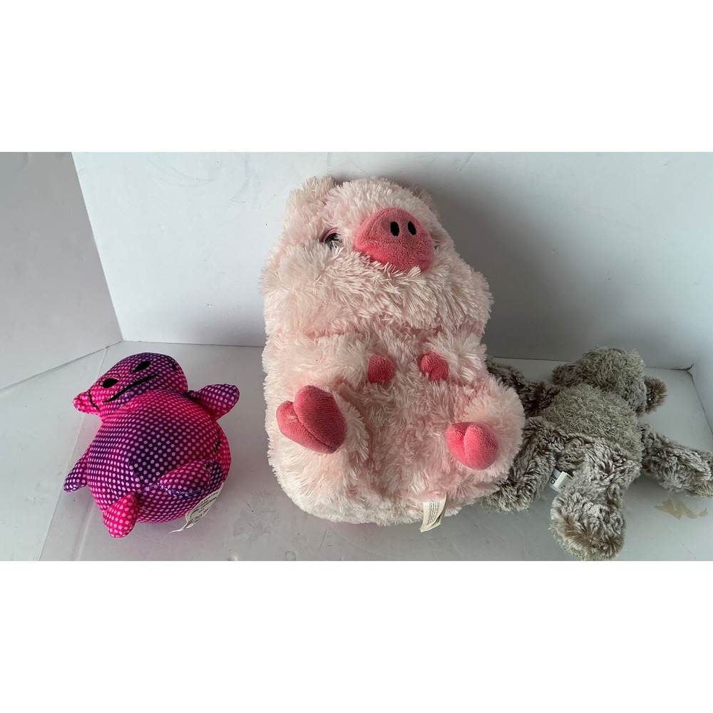 Demdaco Giving Bear Disney Oogie‎ Boogie Pink Plush Lot  Mixed Style
